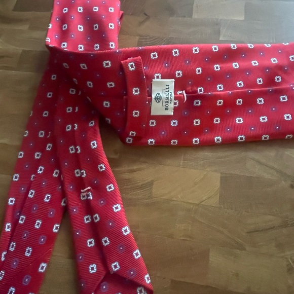 Borrelli silk neck tie - Picture 2 of 2